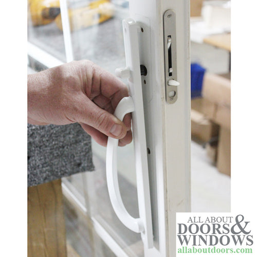 Truth Door Handle For Sliding Glass Doors Non Keyed Curved Handlset Choose Color - Truth Door Handle For Sliding Glass Doors Non Keyed Curved Handlset Choose Color