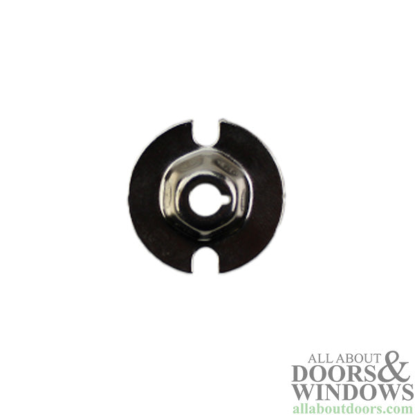 Sliding Door Lock Night Pin - Nickel Finish - Sliding Door Lock Night Pin - Nickel Finish