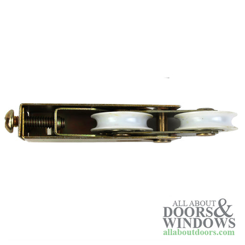 Tandem Door Roller For Sliding Patio Doors Tandem Roller 2 Hook 1-1/4 Inch Nylon Wheel Diameter - Tandem Door Roller For Sliding Patio Doors Tandem Roller 2 Hook 1-1/4 Inch Nylon Wheel Diameter