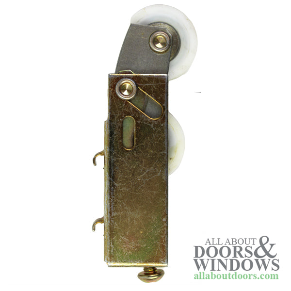 Tandem Door Roller For Sliding Patio Doors Tandem Roller 2 Hook 1-1/4 Inch Nylon Wheel Diameter - Tandem Door Roller For Sliding Patio Doors Tandem Roller 2 Hook 1-1/4 Inch Nylon Wheel Diameter