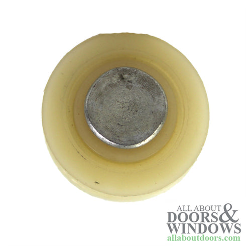 Bottom Mount Roller Assembly with 1 Inch Nylon Wheel Diameter for Sliding Screen Doors - Bottom Mount Roller Assembly with 1 Inch Nylon Wheel Diameter for Sliding Screen Doors