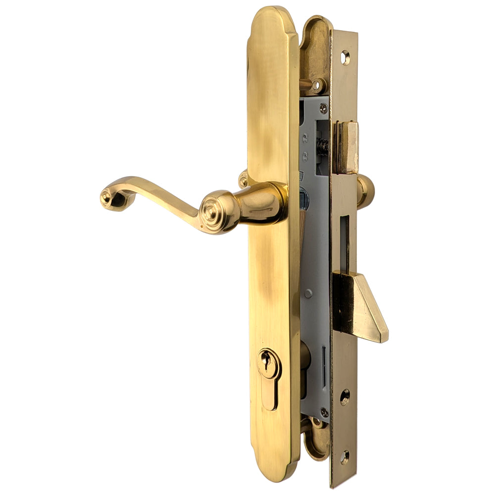 Marks USA Slimline Mortise Lock Set for Storm Doors - Marks USA Slimline Mortise Lock Set for Storm Doors