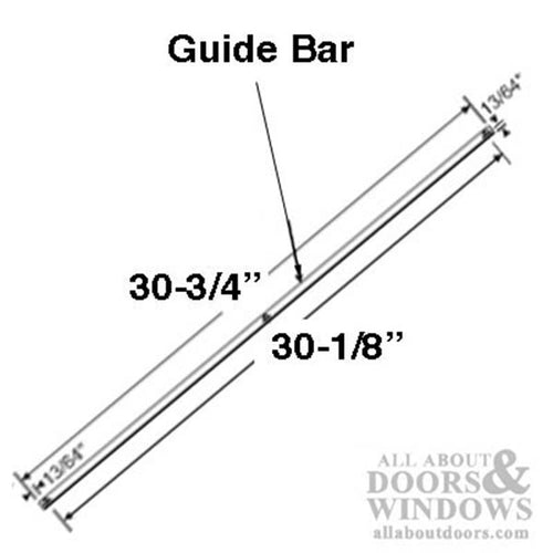 Truth Entrygard Dual Arm Awning 28-3/4 Inch Roto Crank Operator - Truth Entrygard Dual Arm Awning 28-3/4 Inch Roto Crank Operator