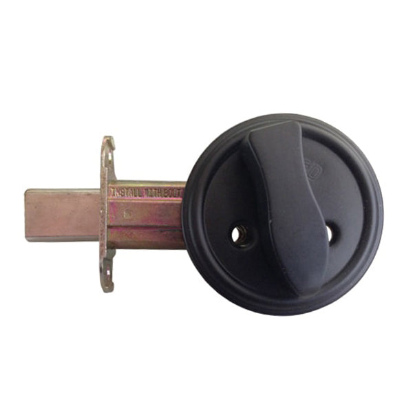 Weslock One-Sided Deadbolt with Thumb-turn Oil Rubbed Bronze - Weslock One-Sided Deadbolt with Thumb-turn Oil Rubbed Bronze