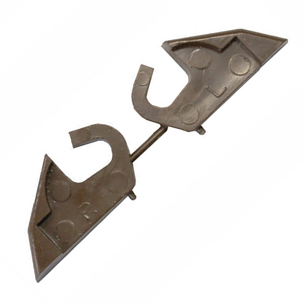 Spacer / Filler for Prime wood casement operators 1936-1960, Vinyl  - Bronze - Spacer / Filler for Prime wood casement operators 1936-1960, Vinyl  - Bronze