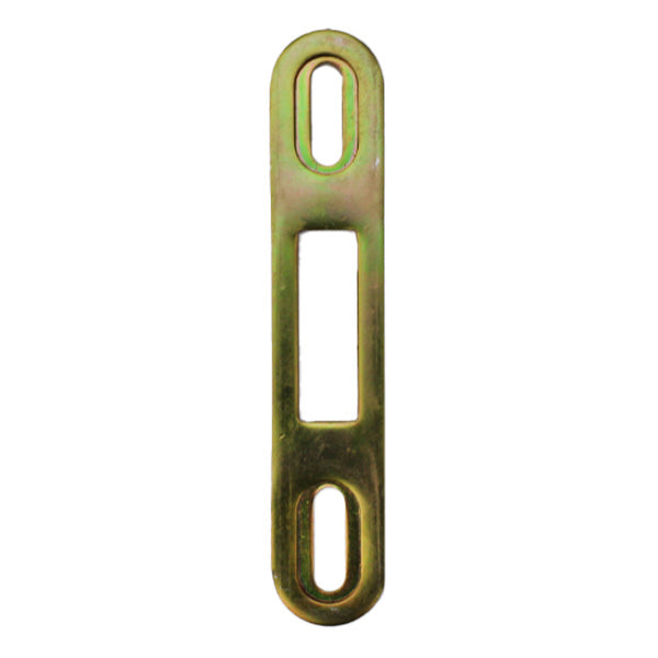Latch Keeper for Sliding Glass Door 4 Inch Length 2-7/8 Inch Screw Hole Spacing - Latch Keeper for Sliding Glass Door 4 Inch Length 2-7/8 Inch Screw Hole Spacing