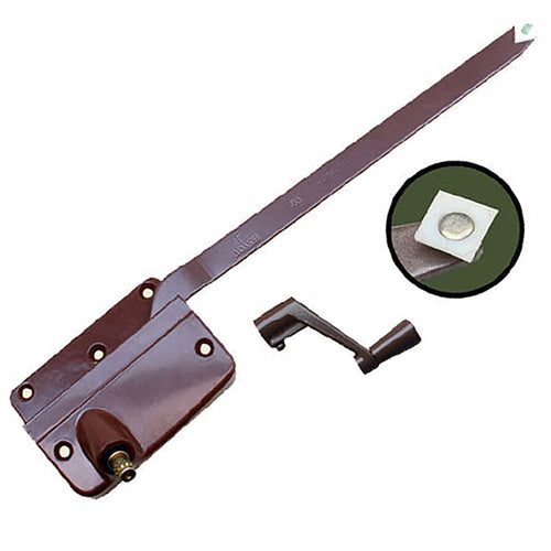 Andersen 7073A Operator with Handle 7-1/2 Inch Arm Square Shoe, Right Hand - Bronze - Andersen 7073A Operator with Handle 7-1/2 Inch Arm Square Shoe, Right Hand - Bronze