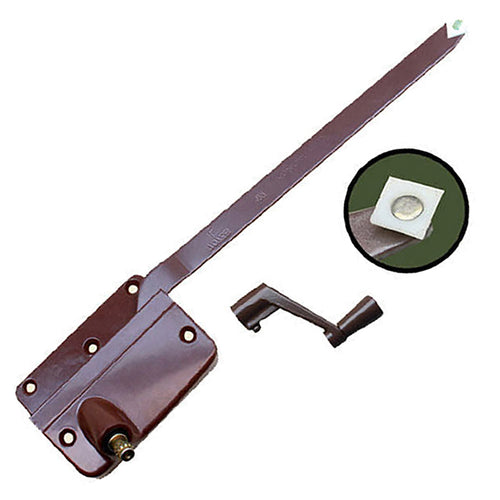 Andersen 7073B Operator w/ Handle 9-1/2 Inch Arm Square Shoe, RH - Bronze - Andersen 7073B Operator w/ Handle 9-1/2 Inch Arm Square Shoe, RH - Bronze