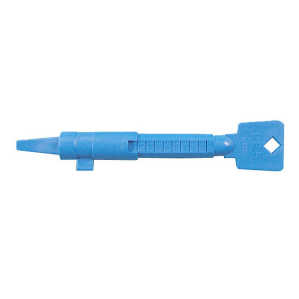 Roto Construction Key Active Door Measure Tool Blue - Roto Construction Key Active Door Measure Tool Blue