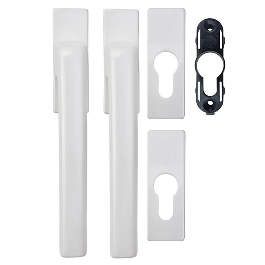 Dirigent Handle Set with PC Rosettes - Interior/Exterior - Dirigent Handle Set with PC Rosettes - Interior/Exterior