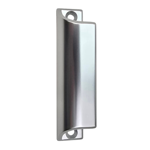 HOPPE Small Pull Handle for Patio Doors - Silver - HOPPE Small Pull Handle for Patio Doors - Silver