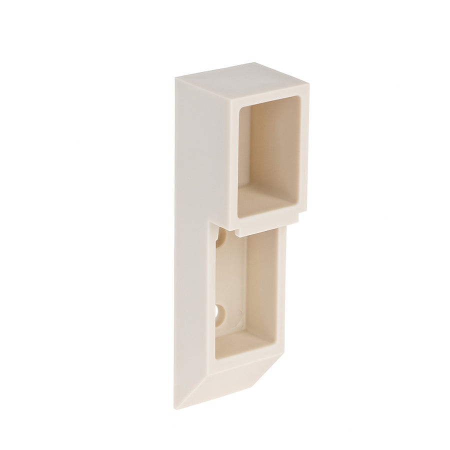 Peerless Top Sash Guide, Metal/ Aluminum Window - White Plastic - Peerless Top Sash Guide, Metal/ Aluminum Window - White Plastic