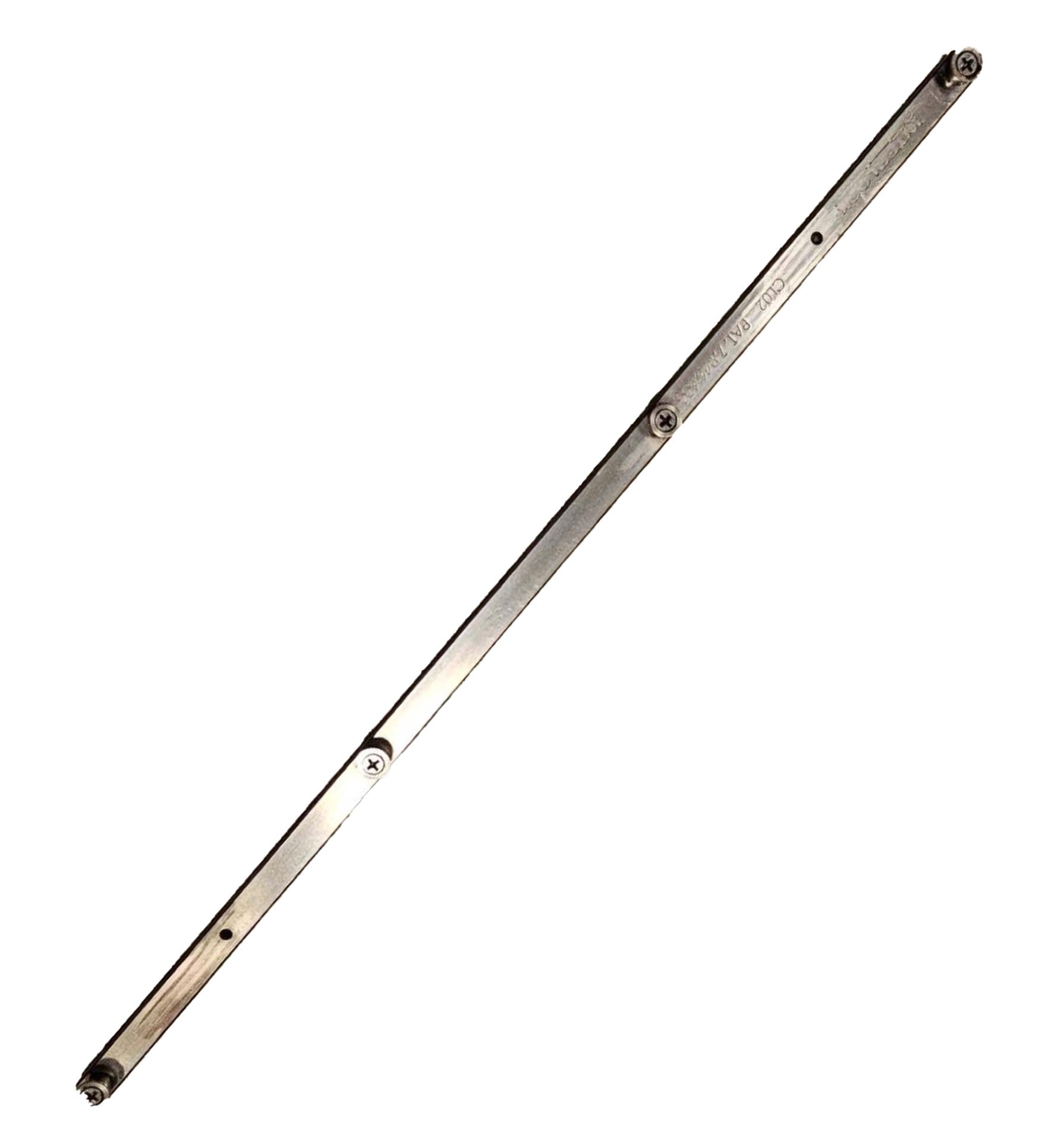 18.2 (462mm)  Lock bar  4 Roller Stainless Steel - 18.2 (462mm)  Lock bar  4 Roller Stainless Steel