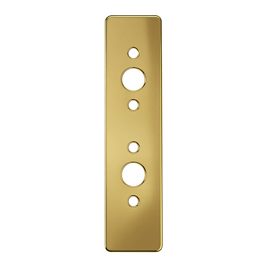 Backplate for Storm Door Hardware