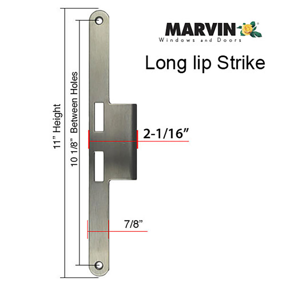 Marvin Strike Plate, Active Panel, Extended Lip - Choose Color - Marvin Strike Plate, Active Panel, Extended Lip - Choose Color