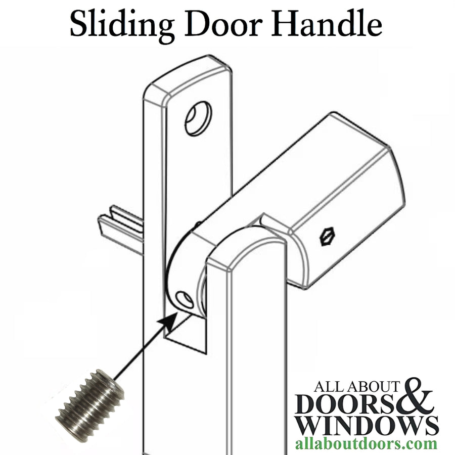 Hoppe Sliding Door Thumb Latch Set Screw  M4 x 12mm - Hoppe Sliding Door Thumb Latch Set Screw  M4 x 12mm