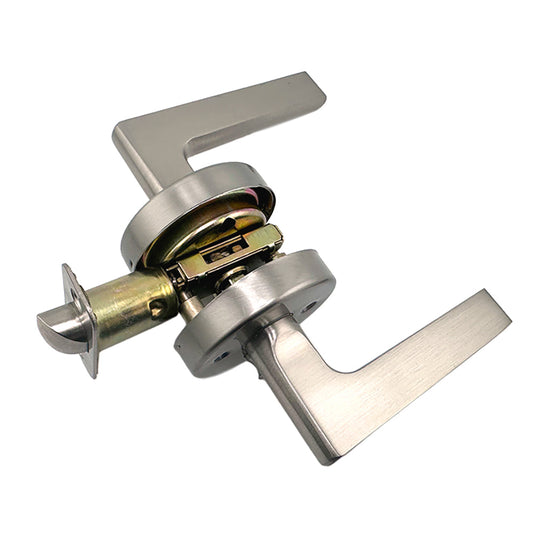 Contra Privacy Lever with Push Button