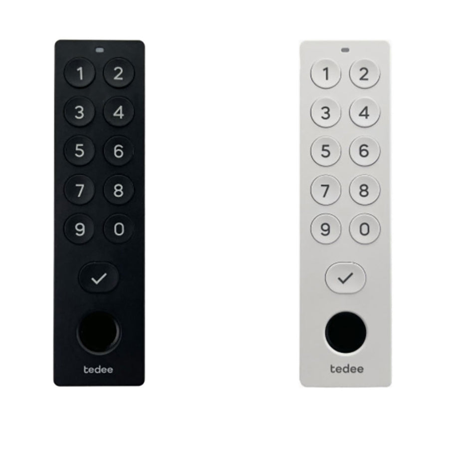 Tedee Keypad Pro Battery Powered Bluetooth Biometric Fingerprint Scanner - Tedee Keypad Pro Battery Powered Bluetooth Biometric Fingerprint Scanner
