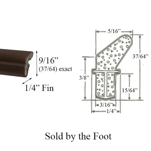 Q-Lon Foam Seal Weatherstrip, Sold by the Foot - Choose Color - Q-Lon Foam Seal Weatherstrip, Sold by the Foot - Choose Color