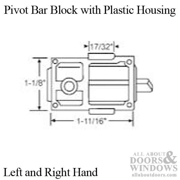 Pivot Bar, 1-11/16