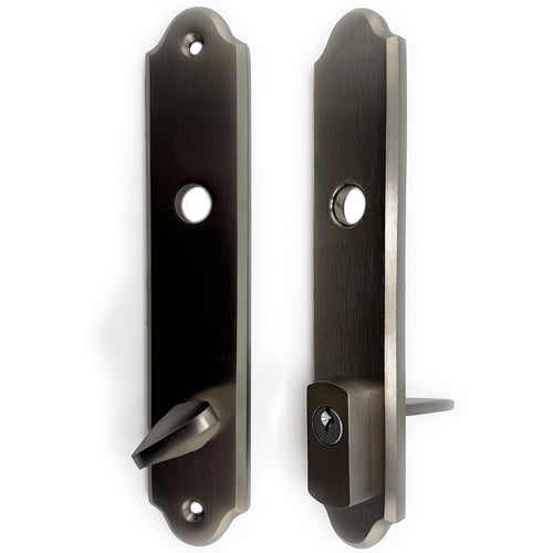 G-U Capri Handle & 45mm Plate, Active, Keyed with Thumbturn (Handle Below Cylinder) Choose Color - G-U Capri Handle & 45mm Plate, Active, Keyed with Thumbturn (Handle Below Cylinder) Choose Color
