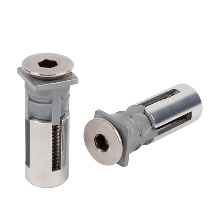 Pair of Locinox Stainless Steel Fixation Bolt with High Pulling Resistance - Pair of Locinox Stainless Steel Fixation Bolt with High Pulling Resistance