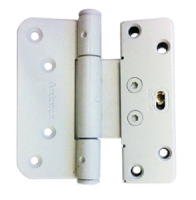 Andersen 200 Series  Horizontal Adjustable Guide Hinge Right or Left  Hand Door White - Andersen 200 Series  Horizontal Adjustable Guide Hinge Right or Left  Hand Door White