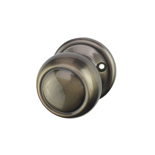 Kwikset Cortez US15A 788 CZ Single Dummy Knob - Antique Nickel - Kwikset Cortez US15A 788 CZ Single Dummy Knob - Antique Nickel