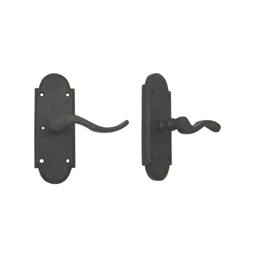Ashley Norton SR Escutcheon with Chester levers in Oil-Rubbed Bronze - Ashley Norton SR Escutcheon with Chester levers in Oil-Rubbed Bronze