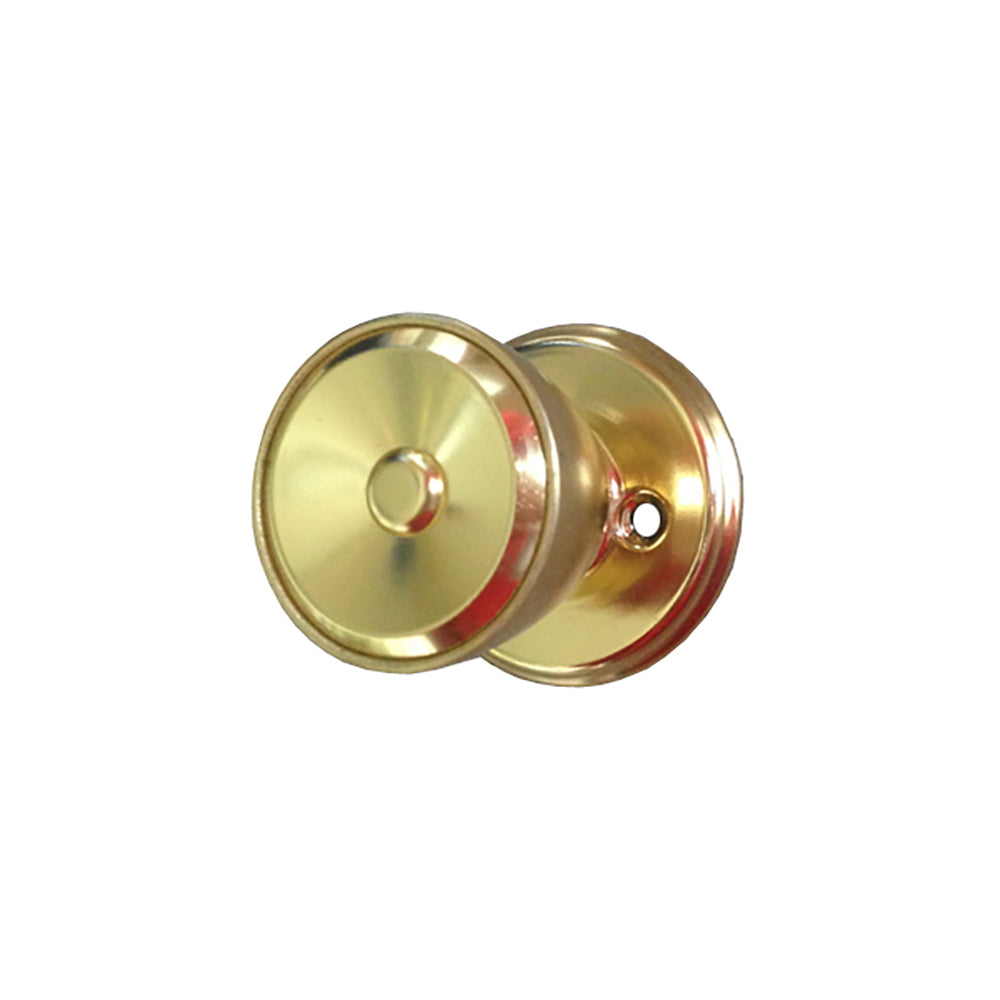 Weiser Dummy Knob, Polished Brass - Weiser Dummy Knob, Polished Brass
