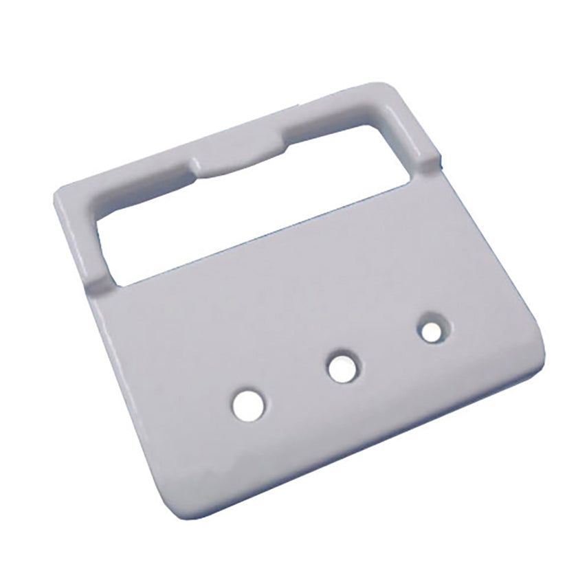 Face Mount & Keeper for Single / Double Hung Sliding Window Sash Lock Strike - White - Face Mount & Keeper for Single / Double Hung Sliding Window Sash Lock Strike - White