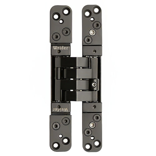 3D Adjustable Concealed Hinge, Stainless Steel - 3D Adjustable Concealed Hinge, Stainless Steel