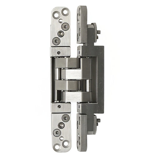 3D Adjustable Concealed Hinge, Stainless Steel - 3D Adjustable Concealed Hinge, Stainless Steel