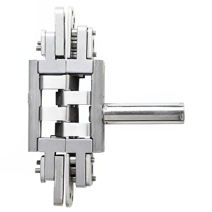 3D Adjustable Concealed Hinge - 80kg Self-Close Function, Stainless Steel - 3D Adjustable Concealed Hinge - 80kg Self-Close Function, Stainless Steel