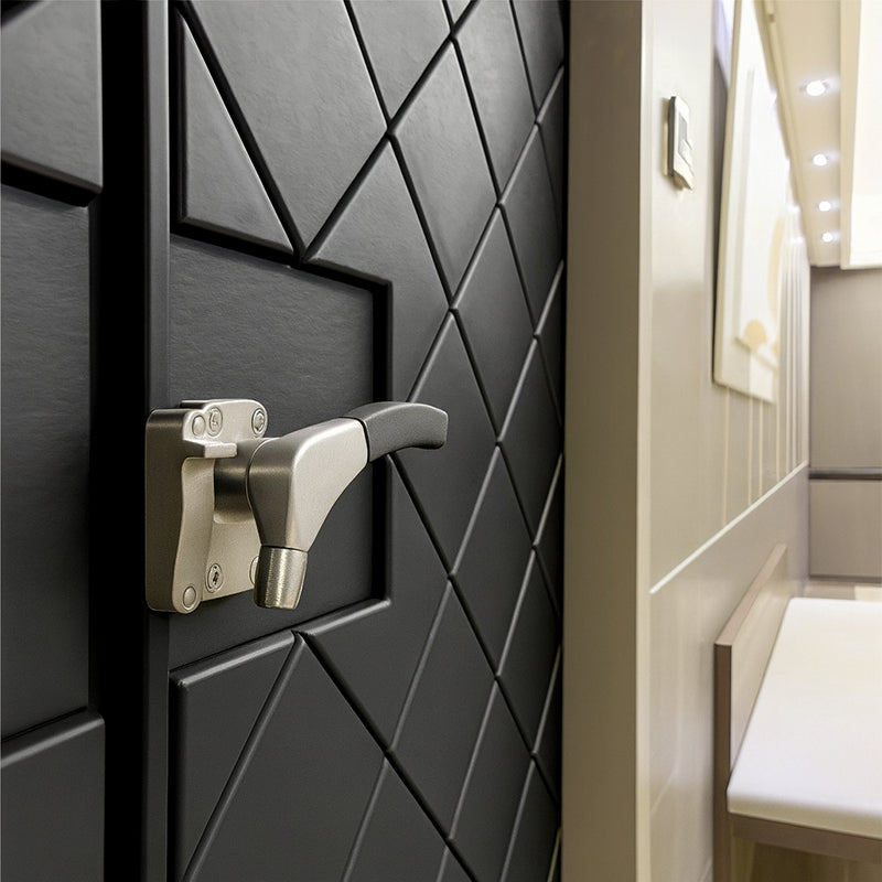 Acoustical air-tight handle w/ Strike - Acoustical air-tight handle w/ Strike