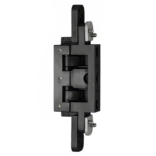 2D Concealed Glass Hinge, Stainless Steel - 2D Concealed Glass Hinge, Stainless Steel