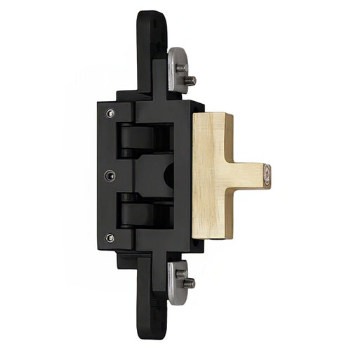 2D Concealed Glass Hinge - Hold Open Function, Stainless Steel - 2D Concealed Glass Hinge - Hold Open Function, Stainless Steel