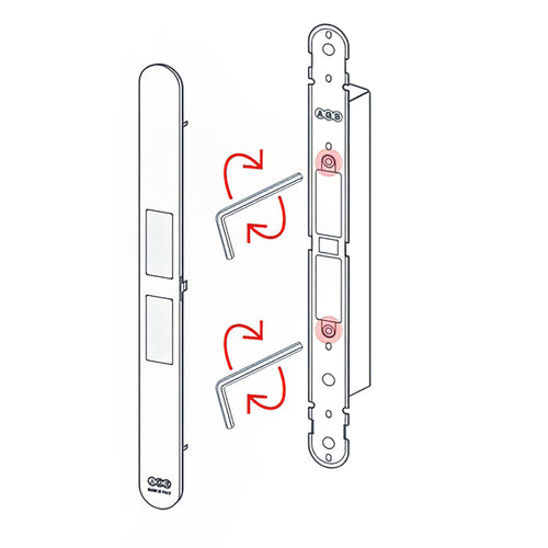 Touch by AGB - Touch Door Magnetic Catch - Touch by AGB - Touch Door Magnetic Catch