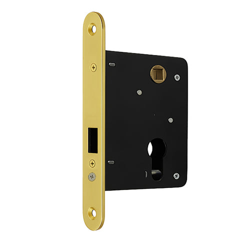 Mortise Lock With 2 Inch Hub For Sliding Doors Satin Chrome Mortise Lock - Mortise Lock With 2 Inch Hub For Sliding Doors Satin Chrome Mortise Lock