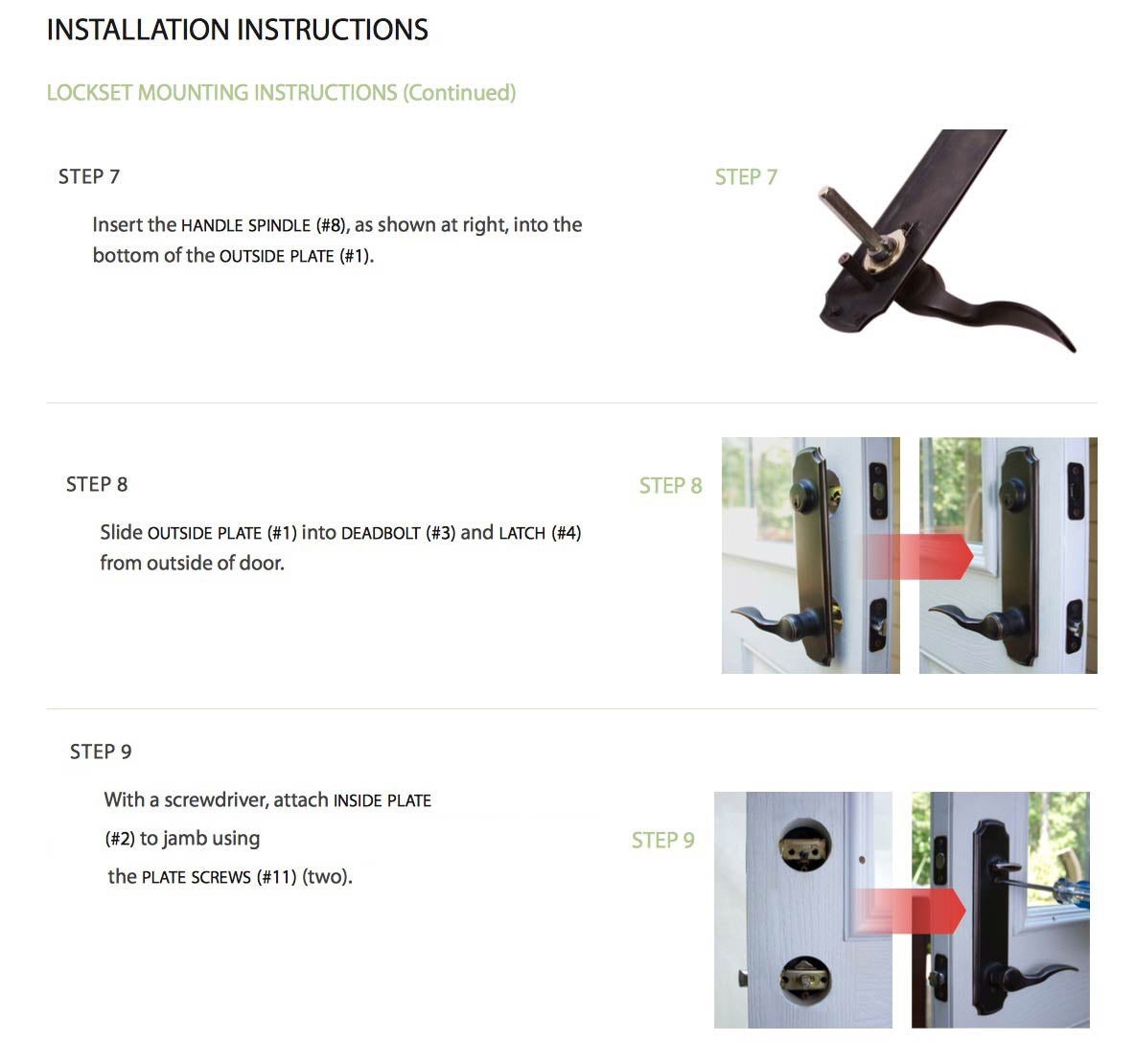 Signature Active Keyed Handleset with Deadbolt, 5-1/2