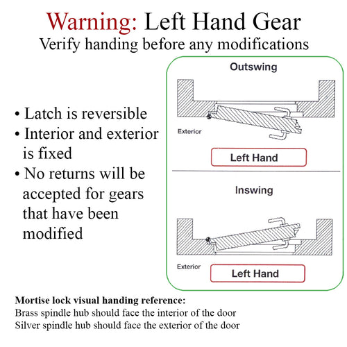 16mm Multitronic Keyless Electronic Multipoint Locking Swinghook System 35/92 LH - 16mm Multitronic Keyless Electronic Multipoint Locking Swinghook System 35/92 LH