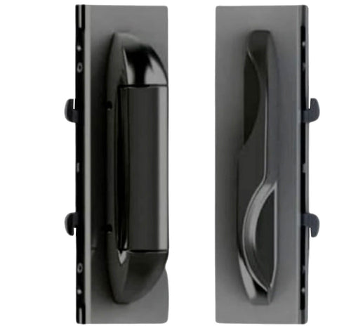 Assa Abloy INTUITION® Keyed Push Pull Sliding Door Lock Handle Set - Assa Abloy INTUITION® Keyed Push Pull Sliding Door Lock Handle Set