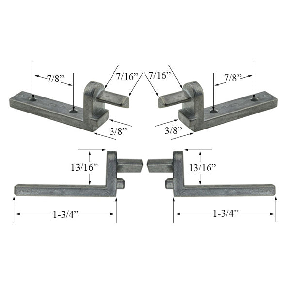 Peachtree 300 Series Double Hung Window Pivot Pins - Peachtree 300 Series Double Hung Window Pivot Pins