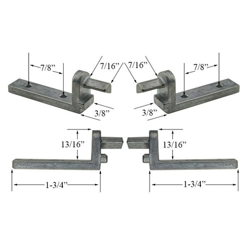 Peachtree 300 Series Double Hung Window Pivot Pins - Peachtree 300 Series Double Hung Window Pivot Pins