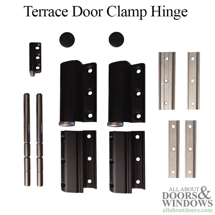 Terrace Door Clamp Hinge, 2 wings - Terrace Door Clamp Hinge, 2 wings
