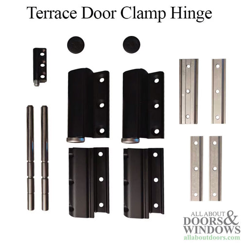 Terrace Door Clamp Hinge, 2 wings - Terrace Door Clamp Hinge, 2 wings