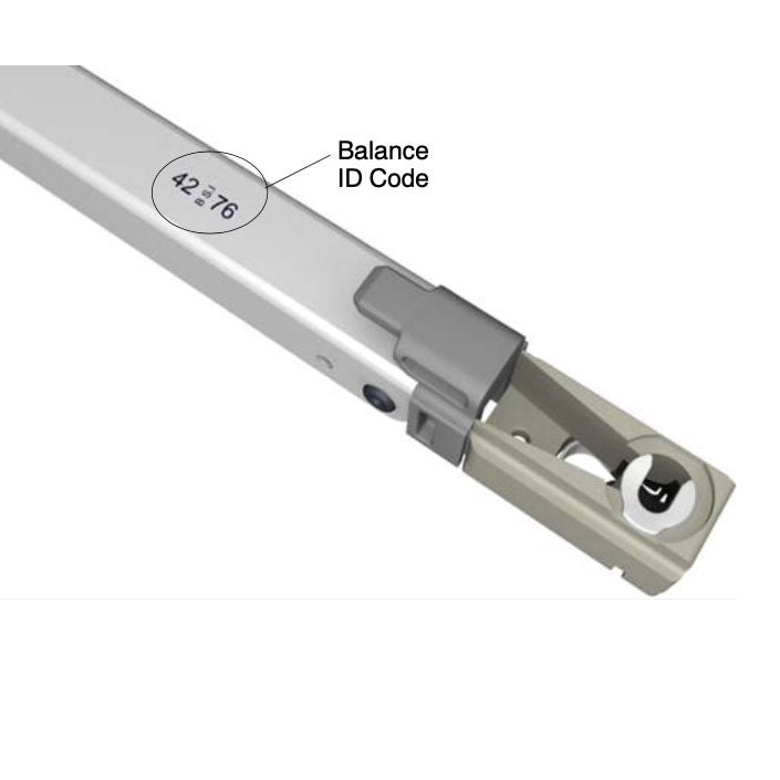 Integrity Double Hung Balance Tube, Top Sash, ID Code 368-60, Length 28