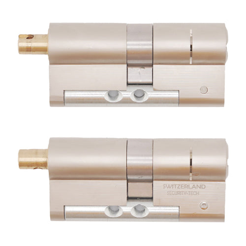 TEDEE Profile Cylinder for European Multipoint Locks Silver - TEDEE Profile Cylinder for European Multipoint Locks Silver
