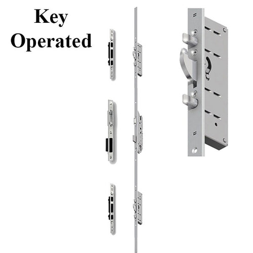 Hoppe Fuhr 24mm Key Operated Multipoint Lock - 1-3/4