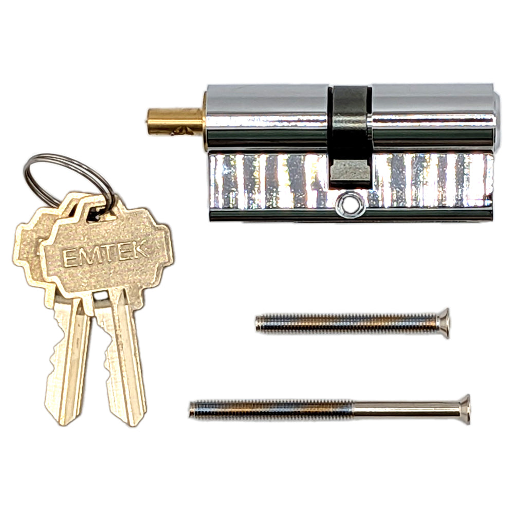 32 / 32 Euro Keyed Cylinder only for 1-3/4 Inch Thick Door  - Choose Color - 32 / 32 Euro Keyed Cylinder only for 1-3/4 Inch Thick Door  - Choose Color